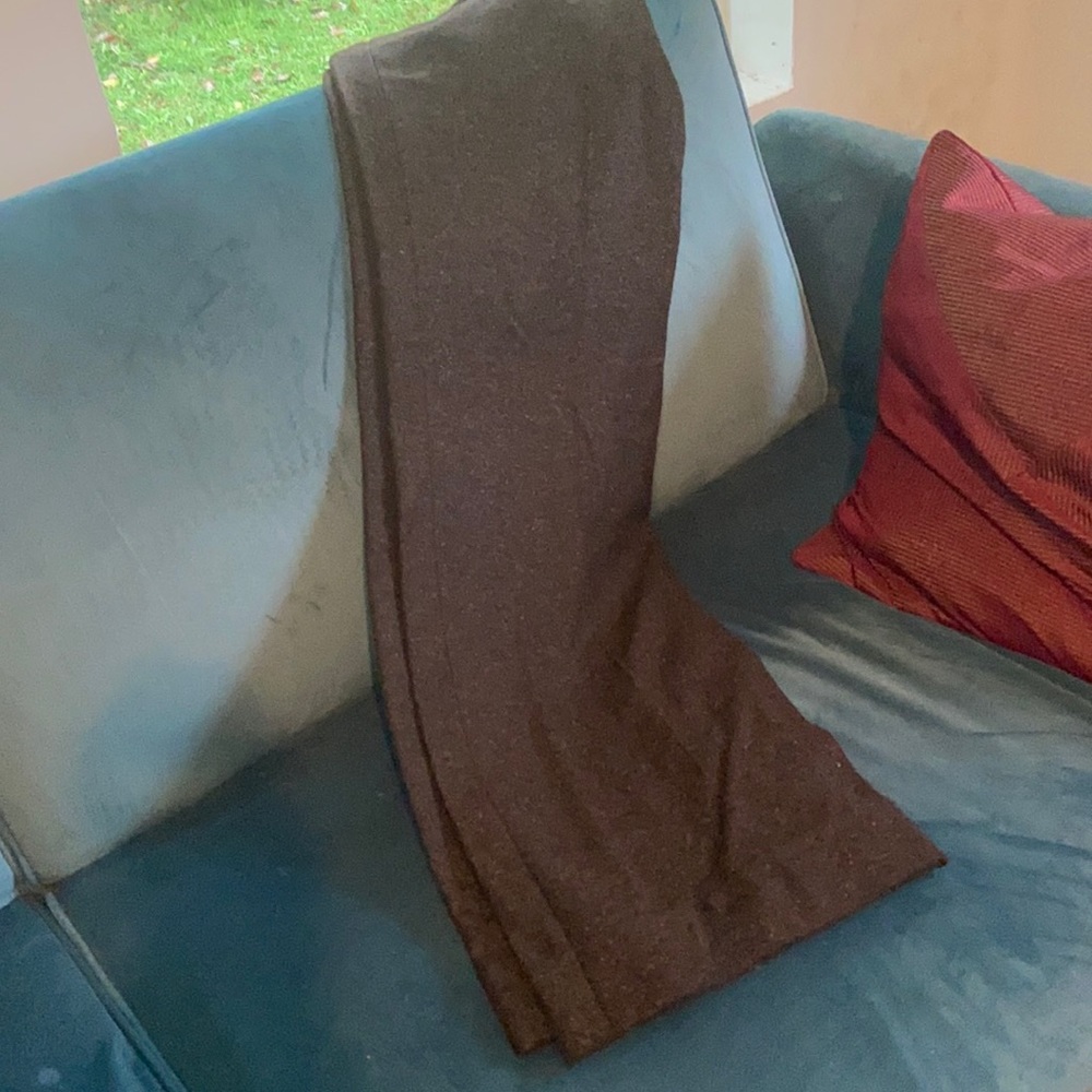 Size ten brown wide leg trouser
